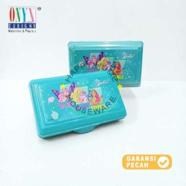 ONYX Barbie Stay Fantasy Sandwich Box 1100ml /Kotak Bekal /Lunch Box