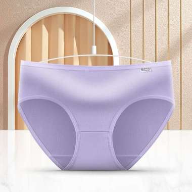 AliMaMa - CELANA DALAM WANITA POLOS - CD Perempuan Underwear Katun Kekinian Trendy Murah Medan Ungu
