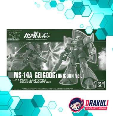 BANDAI Plamo HGUC MS-14A Gelgoog [Unicorn Ver.]
