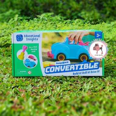 Design & Drill Convertible Car Toy