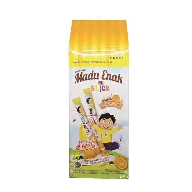 MADU ENAK STICK JERUK SC 20X15GR