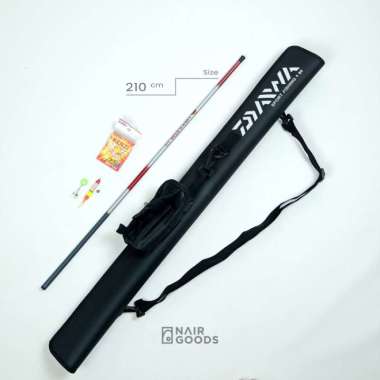 Set Pancing Joran Tegek Lucky Star Ukuran 210-450 cm Tas Hardcase 80 210