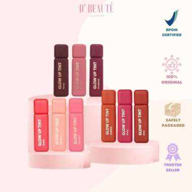 Raecca Glow Up Tint - Lip Tint Raecca Liptint Lipstick Lipstain Dynamic