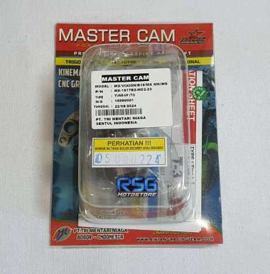 MASTER CAM NOKEN AS BRT JUPITER MX VIXION OLD MX KING NVL NVA R15 XABRE T3
