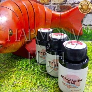 BETA CAROTENE 25ML Vitamin Pewarna Merah Ikan Koi Koki Arowana Louhan