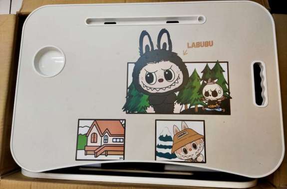 MEJA BELAJAR LIPAT LABUBU//MEJA BELAJAR PORTABLE 1d