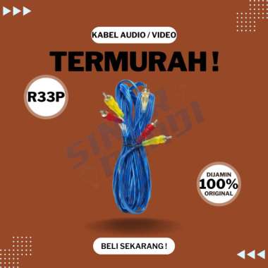Kabel RCA 3-3 RCA Panjang 3 Meter