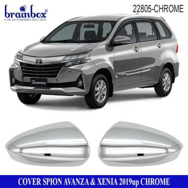 Cover Spion Chrome Toyota Avanza dan Daihatsu Xenia 2019+ Tutup Spion Samping
