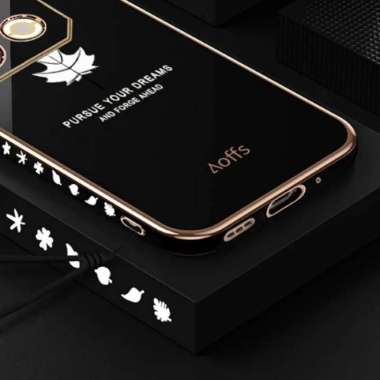 Promo Case Maple ITEL P65 Softcase Plating Terbaru ITEL P65 Hitam