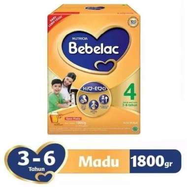 Original BEBELAC 4 VANILA/MADU 1800 gr - Honey