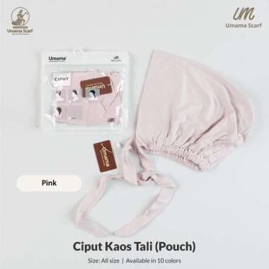 CIPUT RAYON TALI PREMIUM By Umama Scarf, Packing Pouch Inner Hijab Viral Original Umama Scarf COKSU