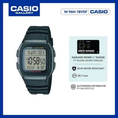 Casio Original W-96H-1BVDF Jam Tangan Pria Digital
