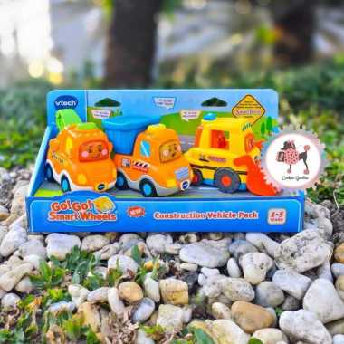 Vtech Go Go Smart Wheels Construction Vehicle Pack Set of 3