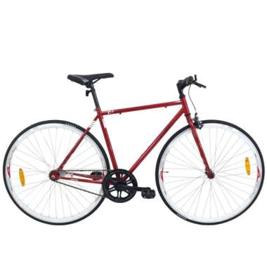 Sepeda Fixie United Soloist 01 700C Rem Torpedo Merah Hitam