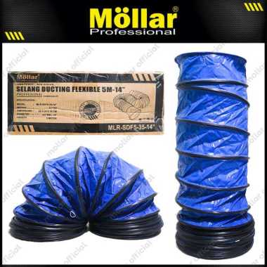 MOLLAR SDF5-35-14" Selang Flexible Ducting 5 meter Blower Ventilator Hose Exhaust