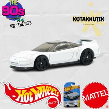 Hotwheels Mobil Sedan 90 Acura NSX Putih Lot Q 2024 HW The 90S