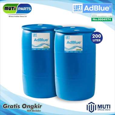 Adblue 200 Liter Cairan Diesel Exhaust Fluid Luft Blue DEF Luftblue DEF