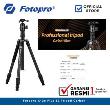 Fotopro X-Go Plus E 2 + 52Q Tripod Carbon Fotopro XGO Plus E2