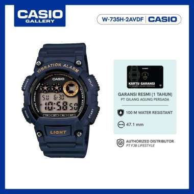 Casio Jam Tangan Original W-735H-2AVDF