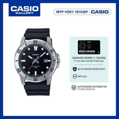 Casio Jam Tangan Pria General MTP-VD01-1EVUDF