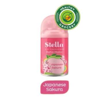 Stella Matic Refill Japanese Sakura 160ml / Stella Matic Refill ( PINK )