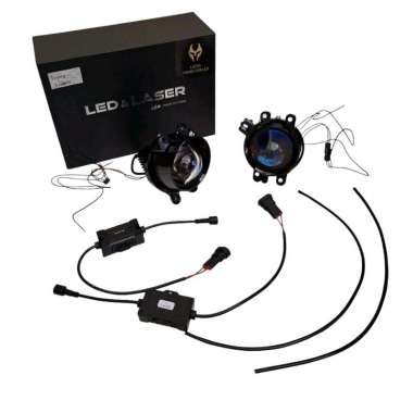 Foglamp projector lucid 3 inch 1 warna led projie biled lampu kabut mobil 3 inch 1 warna lucid-toyot