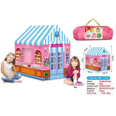 Tenda Anak Perempuan | Tenda Princess Anak | Tenda Castle jumbo | Playhouse Anak | Tenda Istana Prin