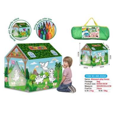 Tenda Anak Perempuan | Tenda Princess Anak | Tenda Castle jumbo | Playhouse Anak | Tenda Istana Prin