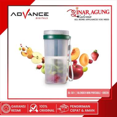 ADVANCE BL-301 / BL301 BLENDER MINI PORTABLE JUICER MULTIFUNGSI BL-301-GREEN