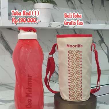Moorlife - Toba Botol Minum 2 Liter Bergaransi Free Tas