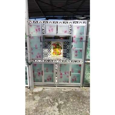 Lemari Piring / Rak dapur / etalase piring Motif ACP