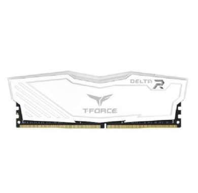 Ram Team T-Force Delta RGB DDR4 8GB Single 3200Mhz Putih