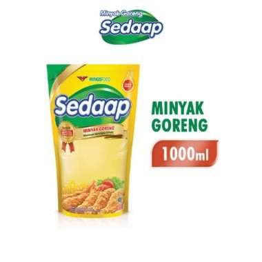 Minyak Goreng Sedap Kemasan Pouch 1 Liter