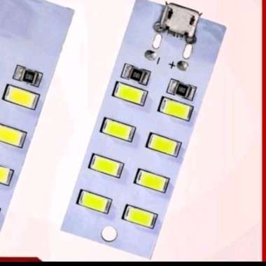 Lampu LED SMD 5730 DC 5V Micro USB Portable Lamp Powerbank Darurat Emergency