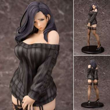 Cast Off PVC Figure 16 Shiho Kujo Black Hair Ver. - Oda non Illustration