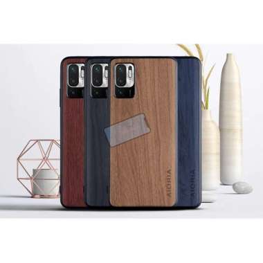 Case Xiaomi Poco M3 Pro 5G Case Aioria Wood Pattern Original Poco M3 Pro Case YL