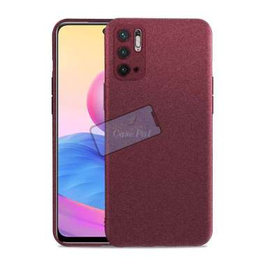 Premium Case Slim Matte Sandstone Case Redmi Note 10 5G Soft Case Abu