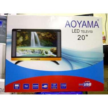 TV LED DIGITAL AOYAMA 20INCH HDMI VGA USB ORIGINAL TERLARIS