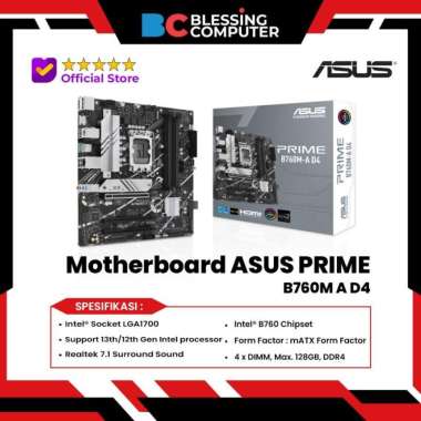 Motherboard ASUS PRIME B760M A D4 / Mainboard ASUS PRIME B760MA