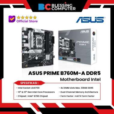 Motherboard ASUS PRIME B760M-A DDR5 / Asus B760M A