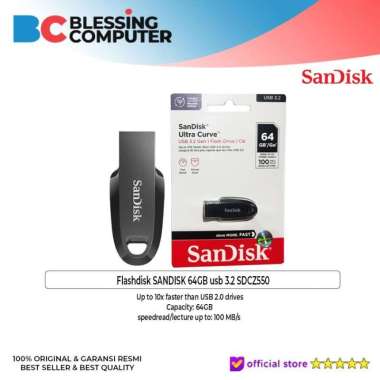Flashdisk SANDISK 64GB usb 3.2 SDCZ550-064G-G46
