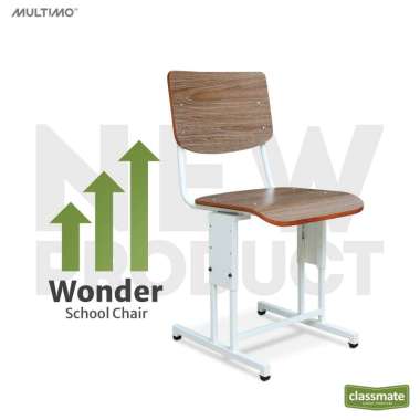 Kursi Belajar | Kursi Sekolah - Classmate Wonder - Coating Multiplek HPL