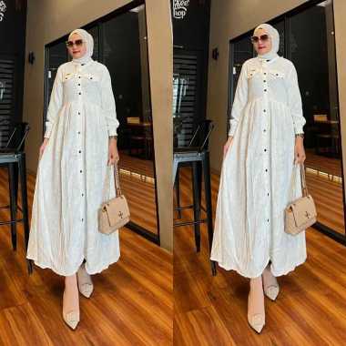 GAMIS CRINGKEL MOTIF LD 110 CM GAMIS MOTIF CANTIK Ld110cm (Standard) B