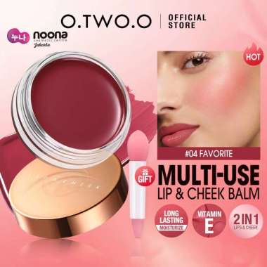 O.TWO.O HYDRATING GLOSS LIP & CHEEK BLAM 02 REJOICE