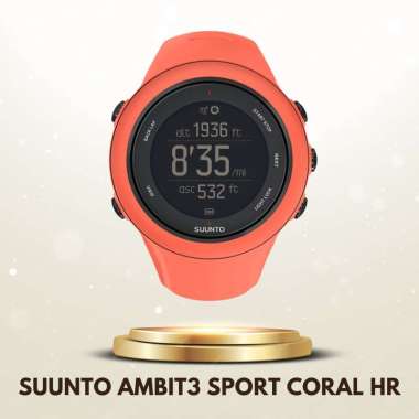 Suunto Ambit3 Sport Coral HR SS021469000 - Jam Tangan Suunto Original