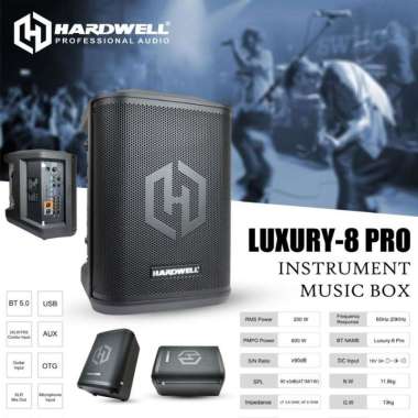 Hardwell Luxury 8 Pro Speaker Portable Meeting 8 Inch Hardwell Luxury 8Pro