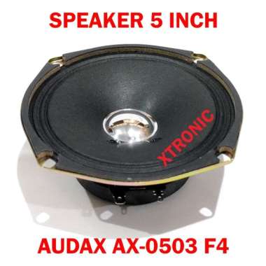 Speaker 5inch Audax AX 0503 F4 Speaker 5 Full Range Audax AX0503 F4 FR