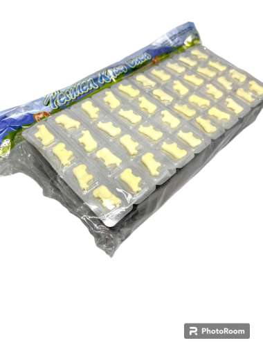 Permen Susu Bentuk Sapi Jadul 1 Pack isi 10 Strip