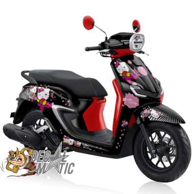 Decal Full Body Stylo 160- Stiker full body Variasi Skotlet Honda Stilo 160 - Hello Kitty Doff HK 6 