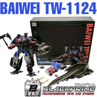 Baiwei TW-1124 Optimus prime Jetfire Boxset Jetpower action figure mainan robot
